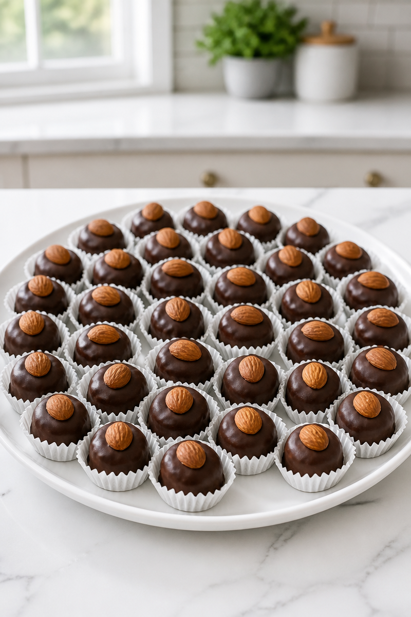Classic Homemade Almond Joy Candy Bite