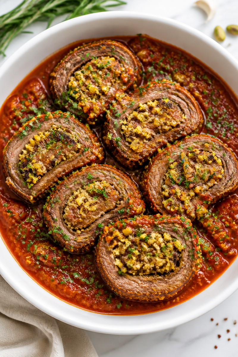Classic Italian Beef Braciole Christmas Dinner Classic Italian Beef Braciole Christmas Dinner