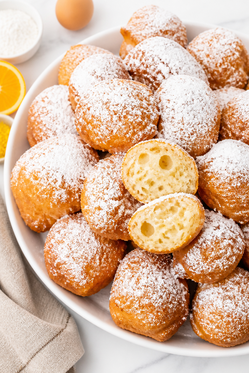Classic Italian Christmas Zeppole Dessert Classic Italian Christmas Zeppole Dessert