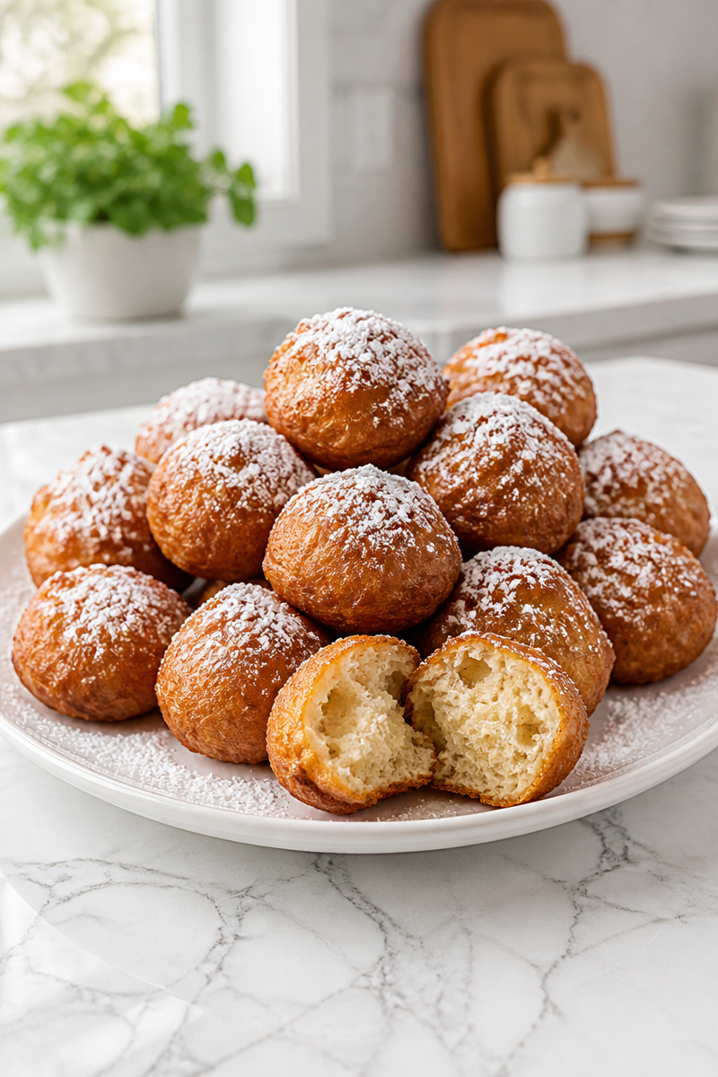 Classic Italian Christmas Zeppole Dessert Classic Italian Christmas Zeppole Dessert