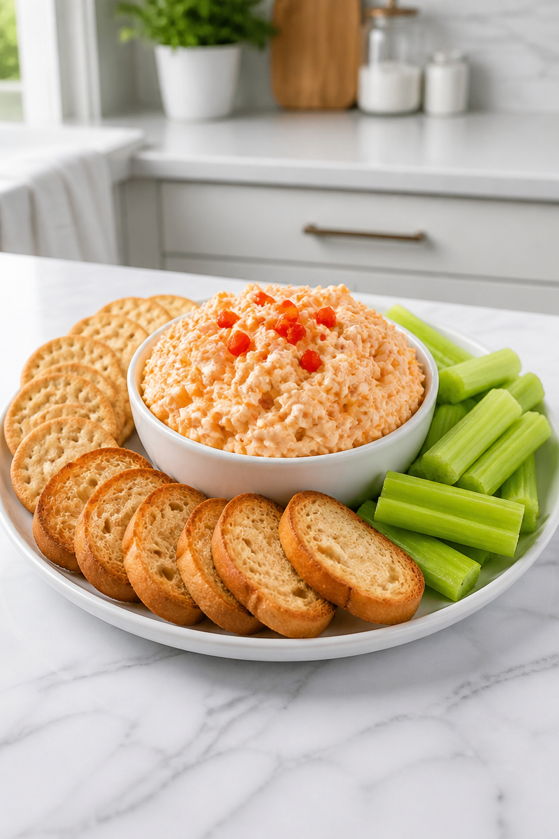 Classic Pimento Cheese Spread Appetizer