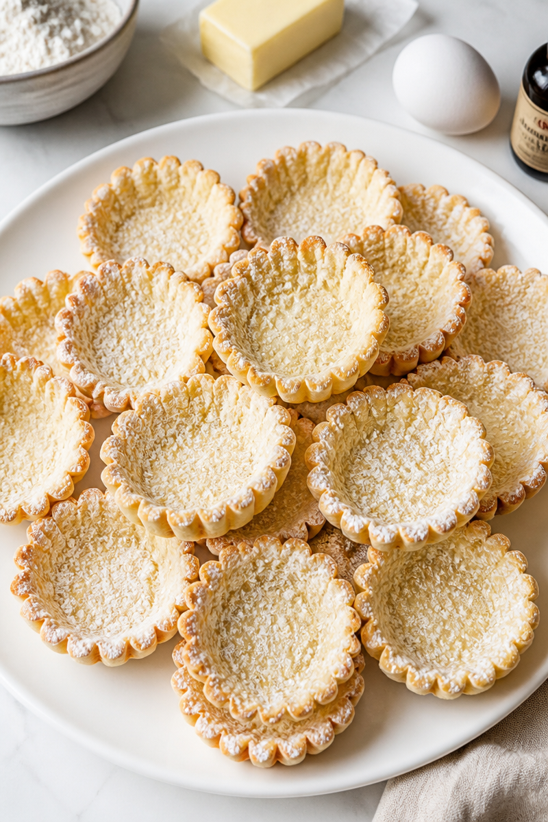 Classic Scandinavian Sandbakkels Christmas Cookie