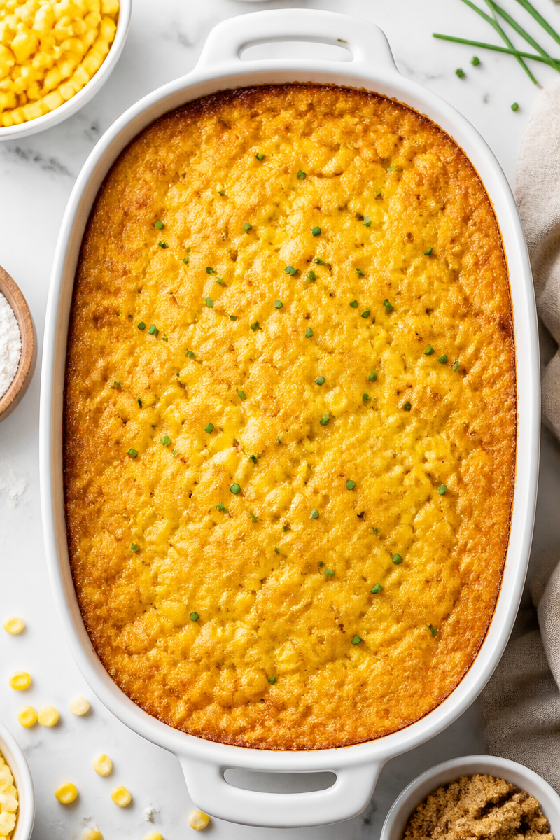 Classic Southern Corn Pudding Side