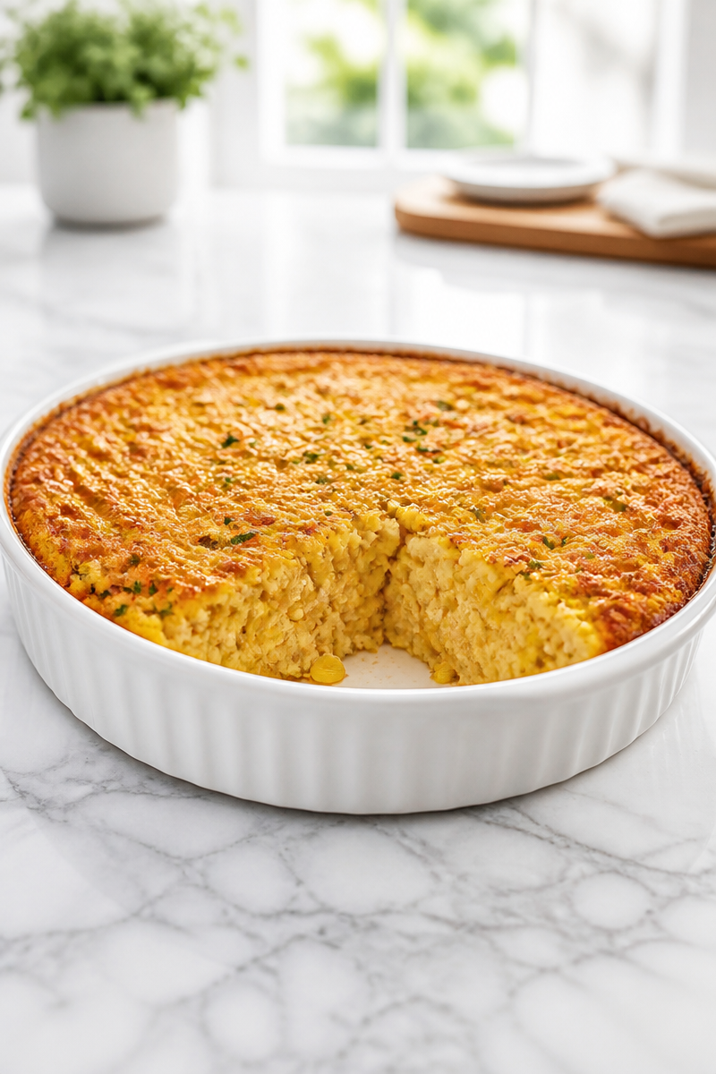 Classic Southern Corn Pudding Side