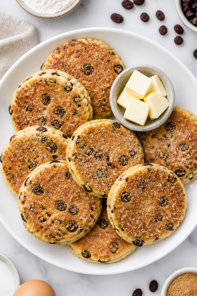 Classic Welsh Cake Griddle Cookie Classic Welsh Cake Griddle Cookie