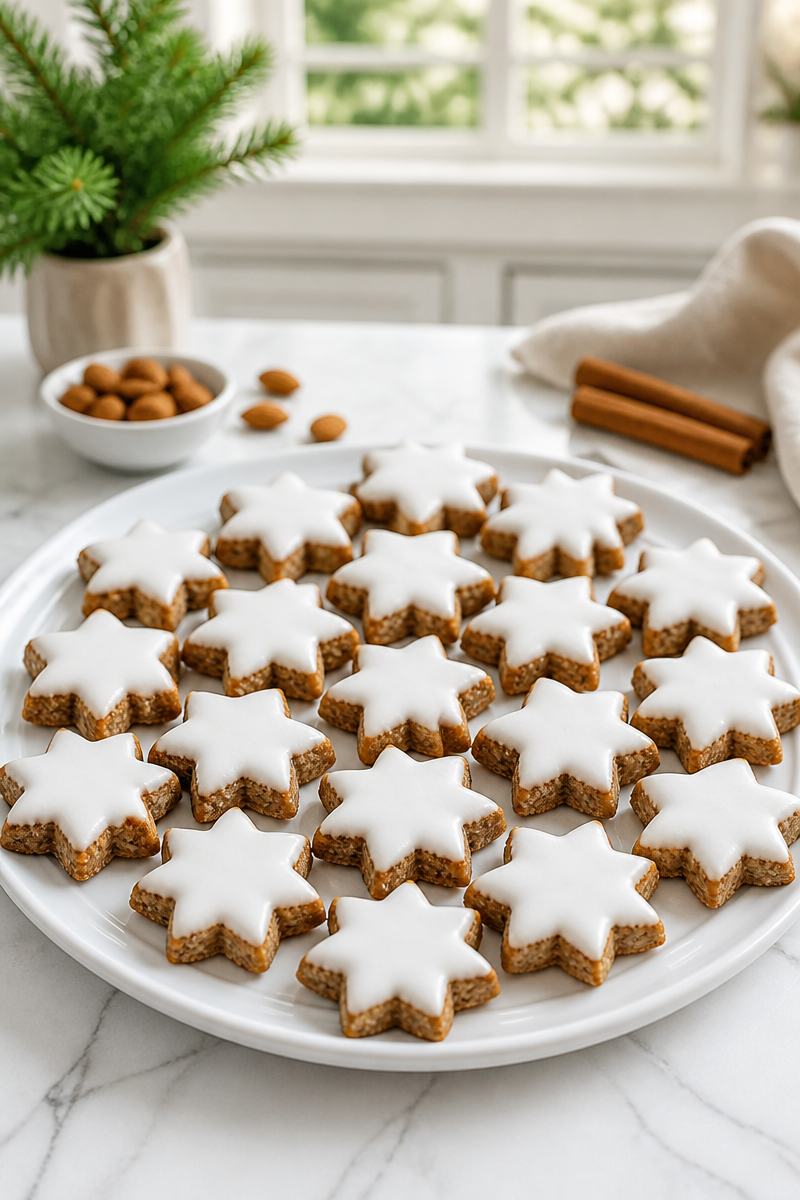 Classic Zimtsterne Almond Star Cookie Classic Zimtsterne Almond Star Cookie