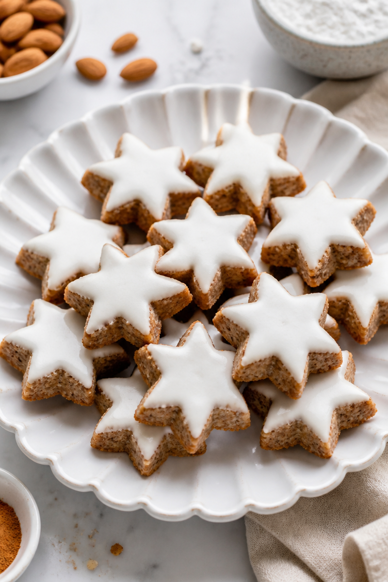 Classic Zimtsterne Almond Star Cookie Classic Zimtsterne Almond Star Cookie