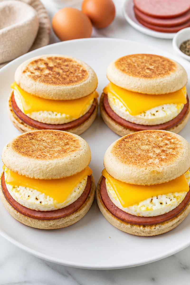 Copycat Fast Food Breakfast Sandwich