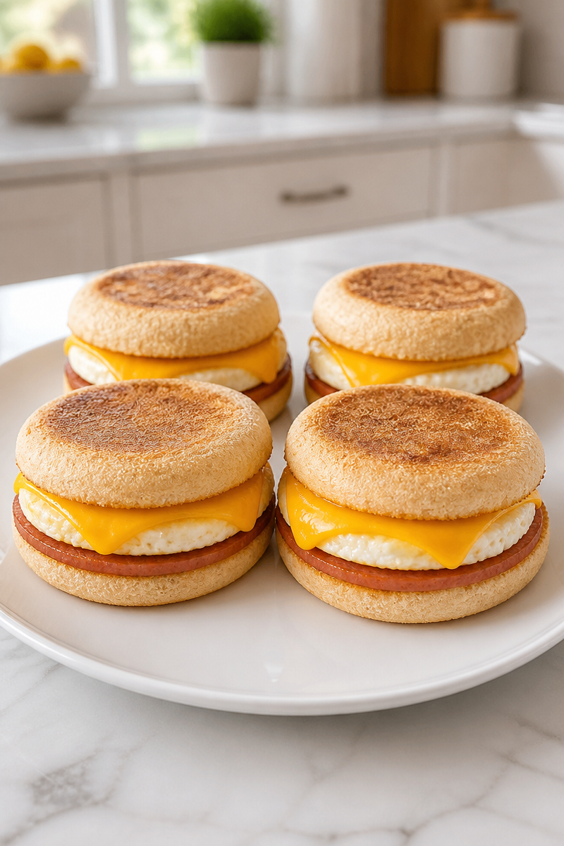 Copycat Fast Food Breakfast Sandwich