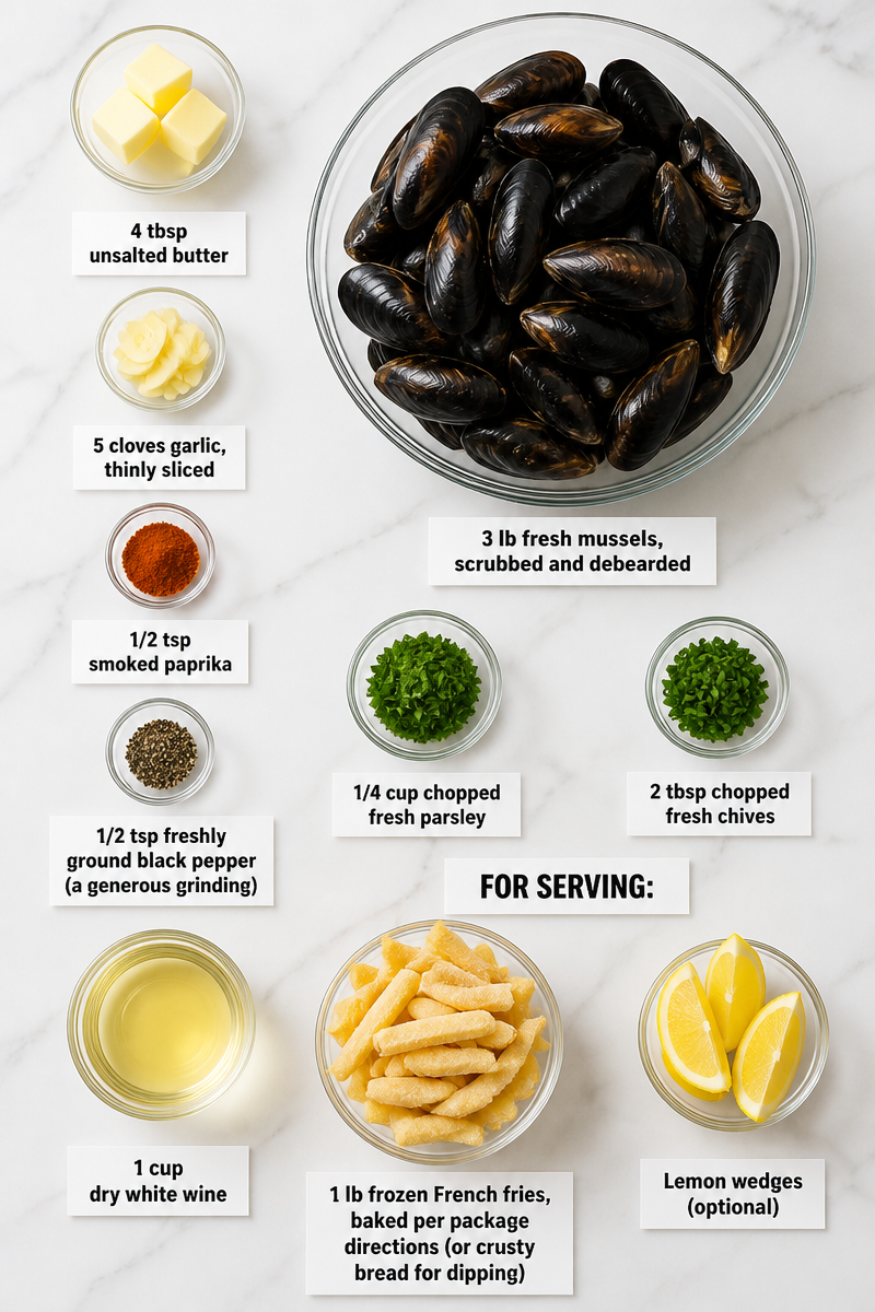 Easy Christmas Eve Steamed Mussel Dinner Easy Christmas Eve Steamed Mussel Dinner