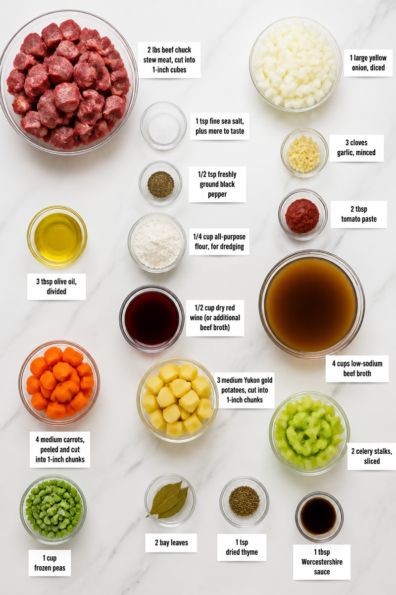 Easy Freezer Friendly Beef Stew Easy Freezer Friendly Beef Stew