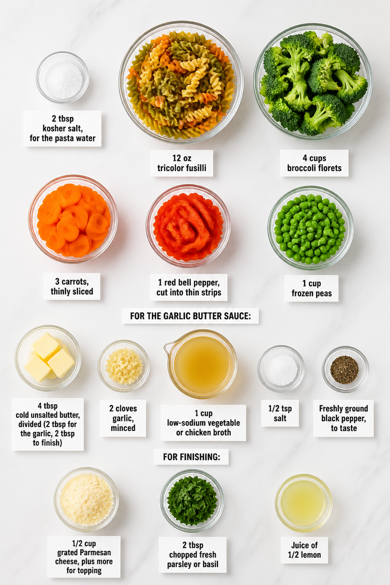 Easy Halloween Pasta Primavera Bowl Easy Halloween Pasta Primavera Bowl
