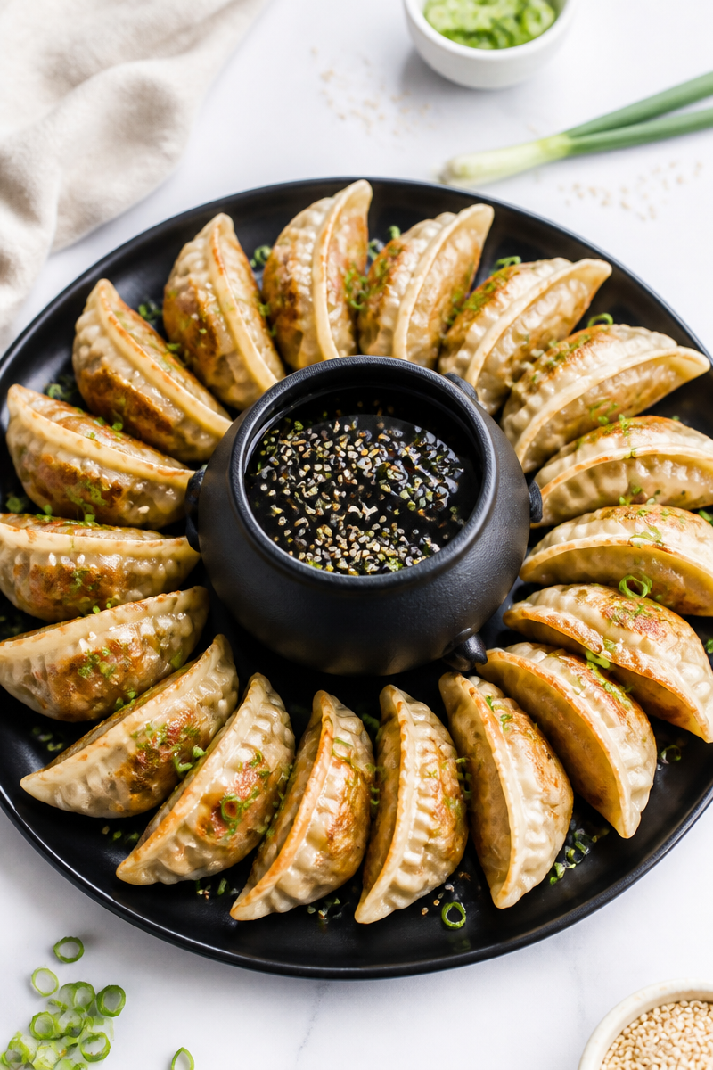 Easy Halloween Pot Sticker Appetizer Easy Halloween Pot Sticker Appetizer