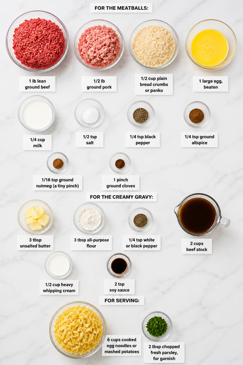 Easy Halloween Swedish Meatball Dinner