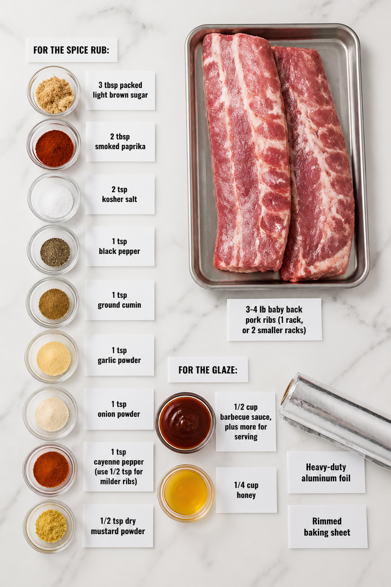 Easy Oven Barbecue Ribs Dinner Easy Oven Barbecue Ribs Dinner