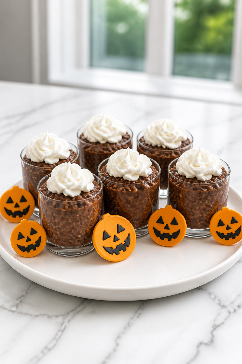 Headless Horseman Chocolate Rice Pudding
