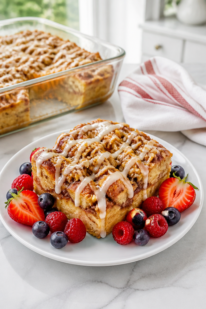 Holiday Morning Cinnamon Roll Bake Holiday Morning Cinnamon Roll Bake