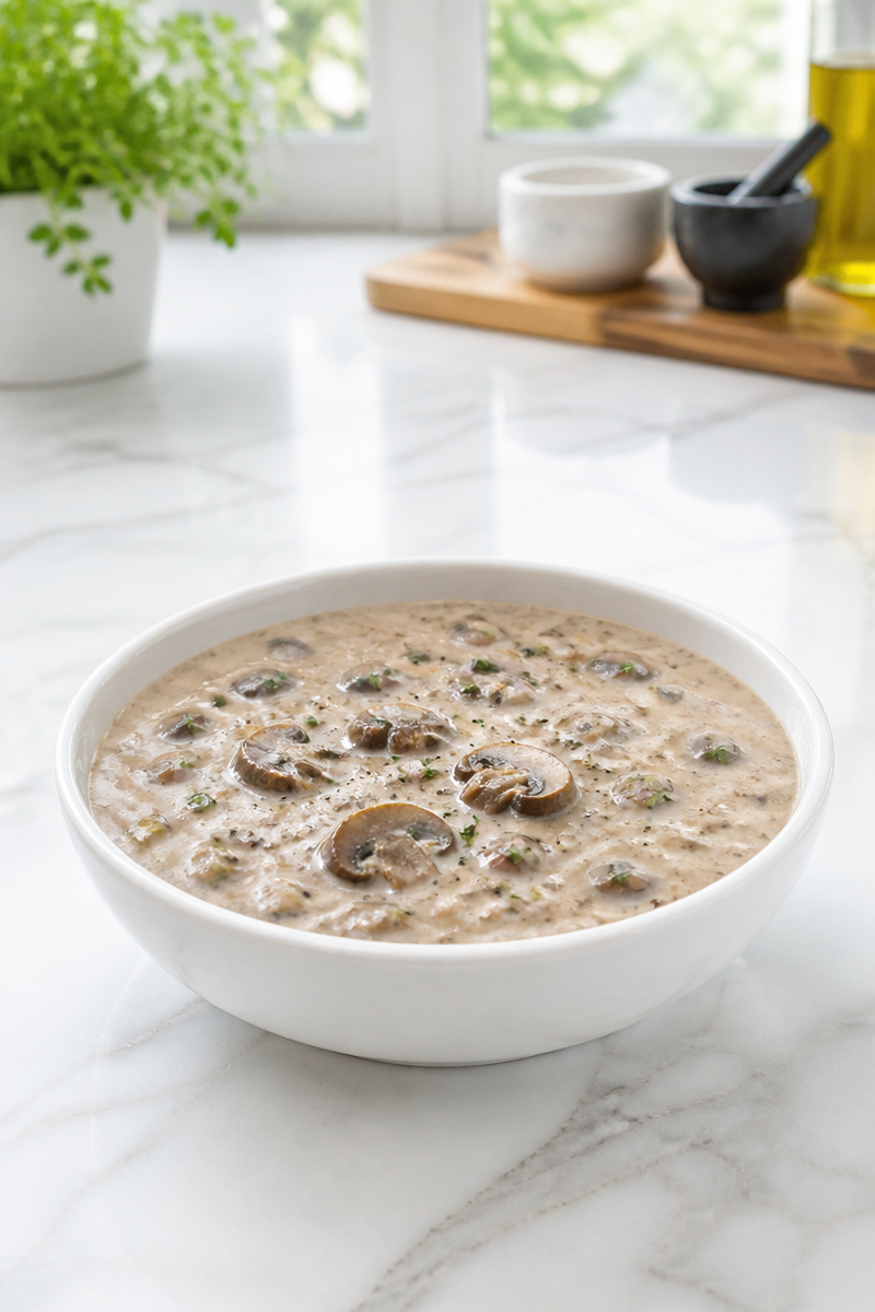 Homemade Cream Of Mushroom Soup Homemade Cream Of Mushroom Soup