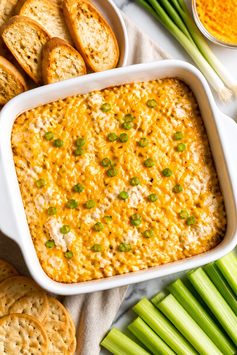 Hot Crab Dip Holiday Appetizer
