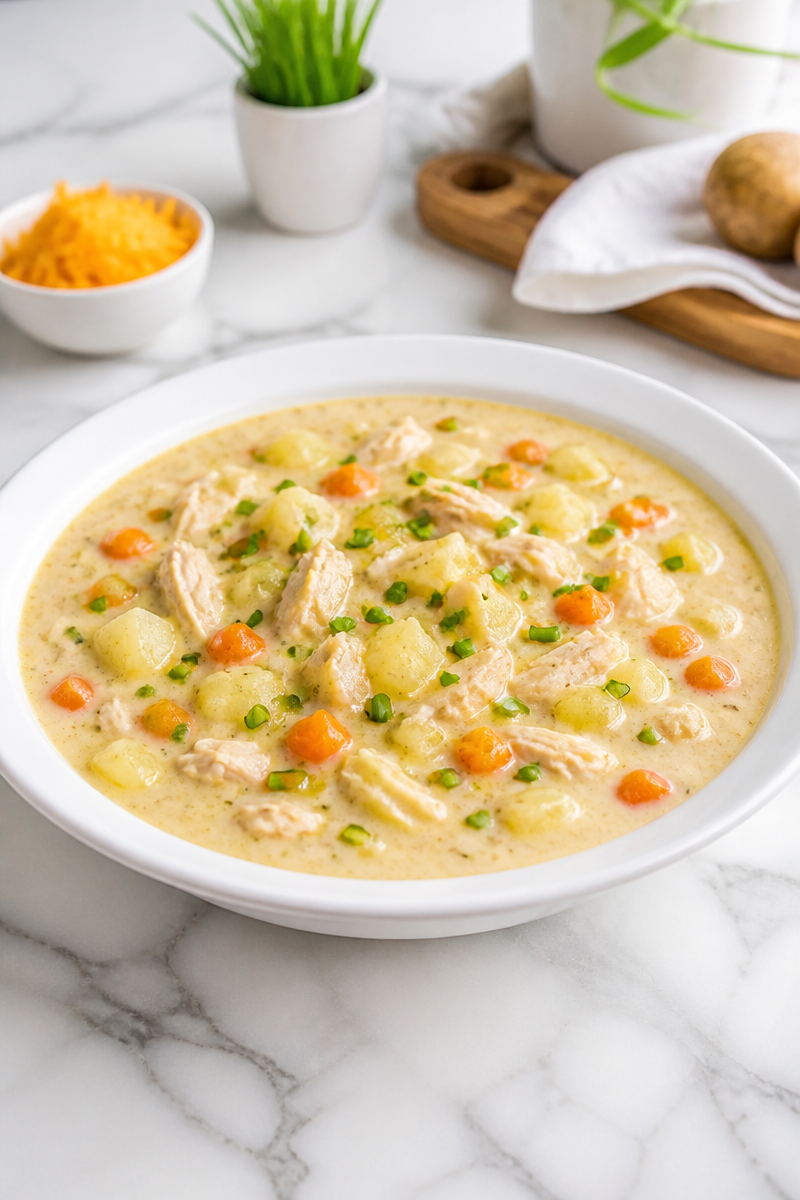 Leftover Turkey Chowder Potato Soup Leftover Turkey Chowder Potato Soup