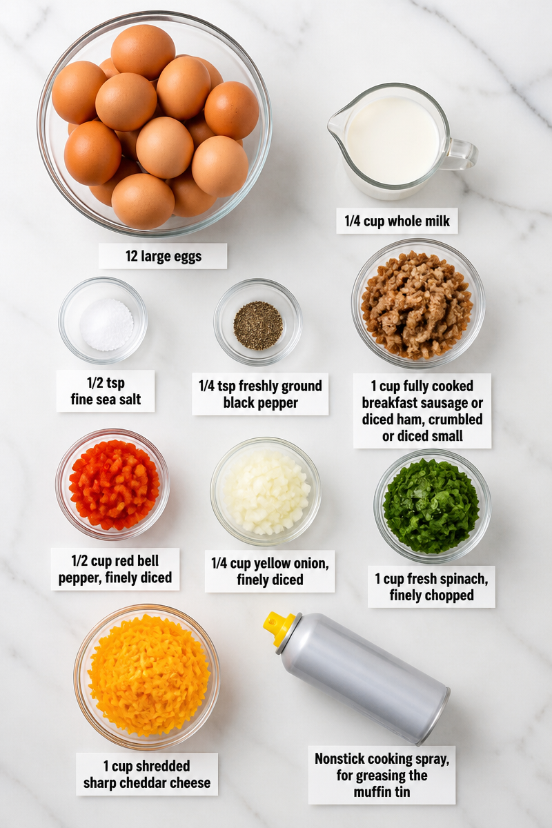 Make Ahead Breakfast Egg Muffin