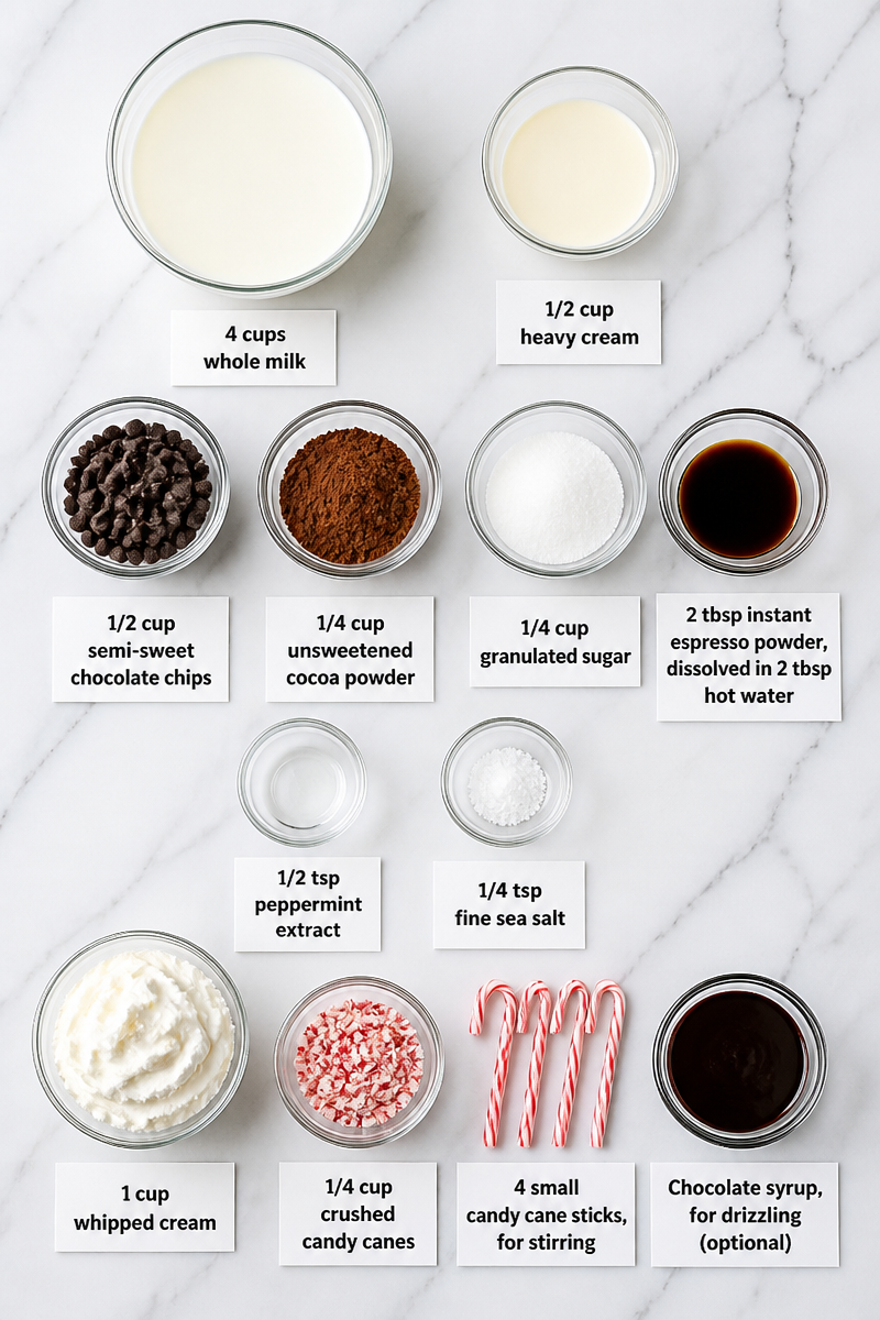 Peppermint Mocha Hot Cocoa Drink Peppermint Mocha Hot Cocoa Drink