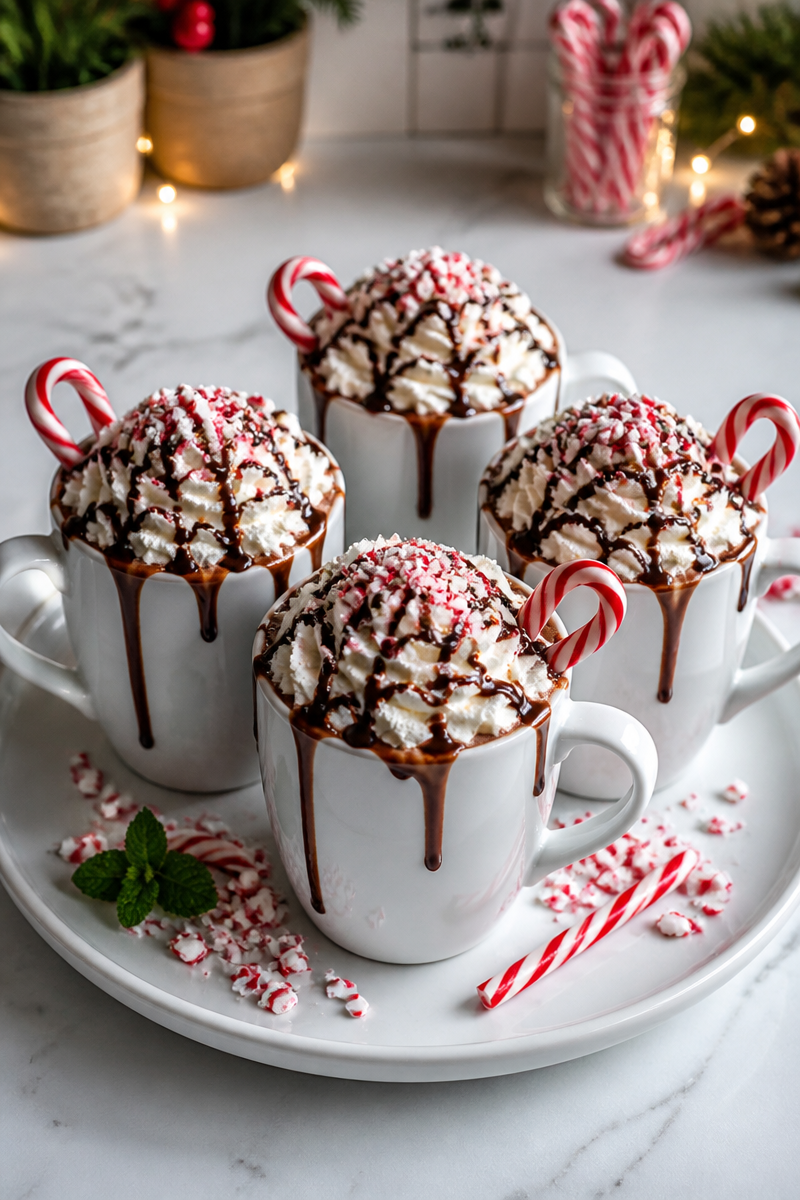 Peppermint Mocha Hot Cocoa Drink Peppermint Mocha Hot Cocoa Drink