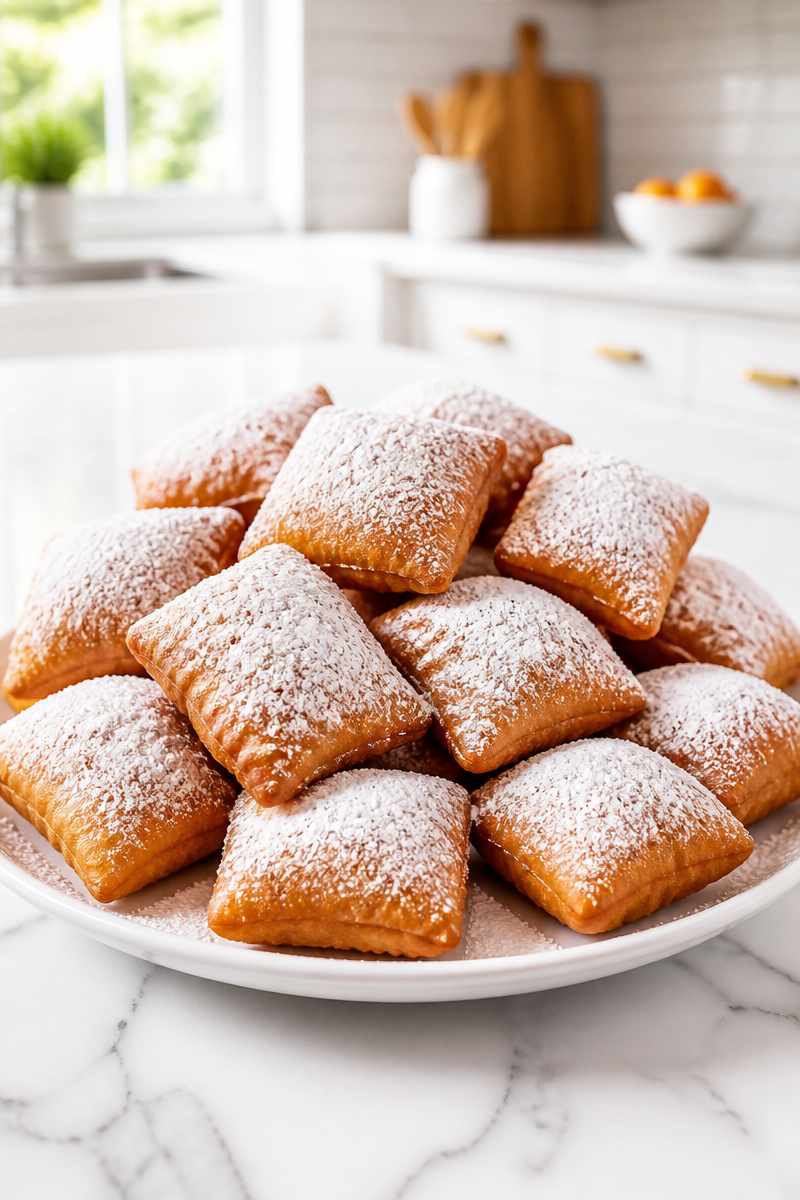 Pumpkin Beignet Bite Powdered Sugar Pumpkin Beignet Bite Powdered Sugar