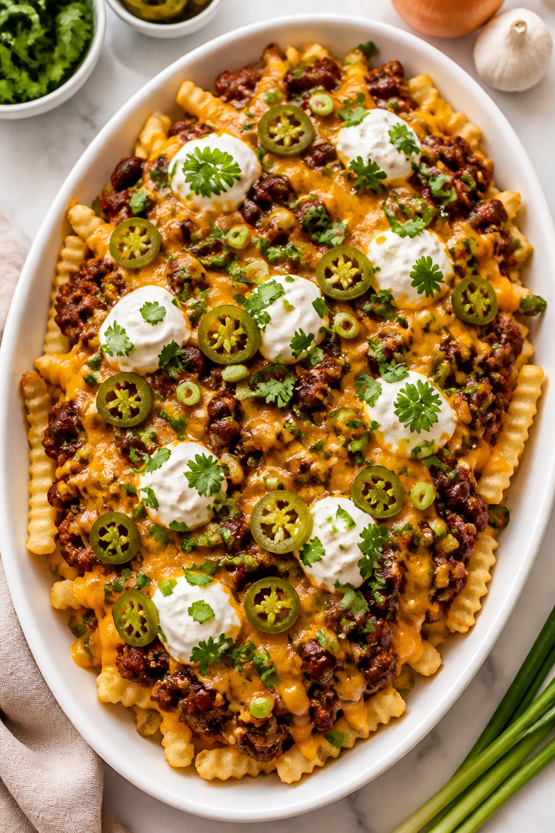 Pumpkin Patch Chili Cheese Fries Pumpkin Patch Chili Cheese Fries