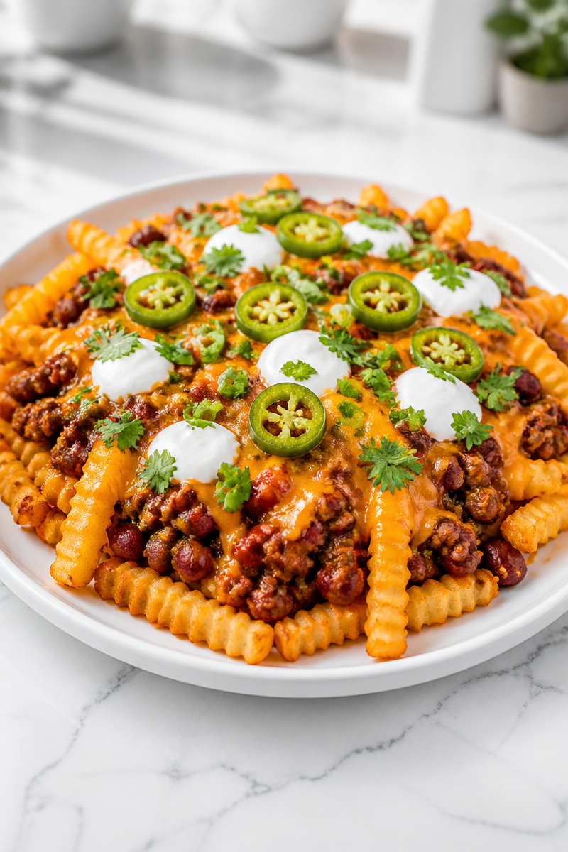 Pumpkin Patch Chili Cheese Fries Pumpkin Patch Chili Cheese Fries