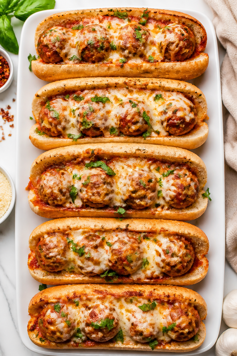 Quick Freezer Meatball Sub Sandwich