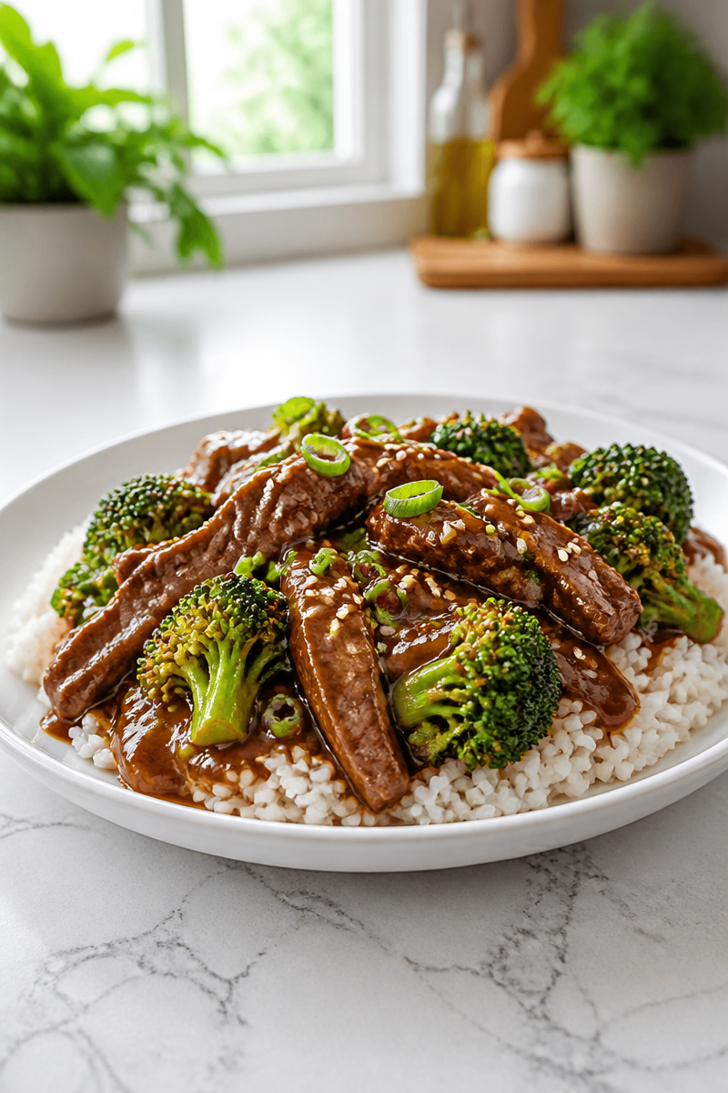 Slow Cooker Beef And Broccoli Dinner Slow Cooker Beef And Broccoli Dinner
