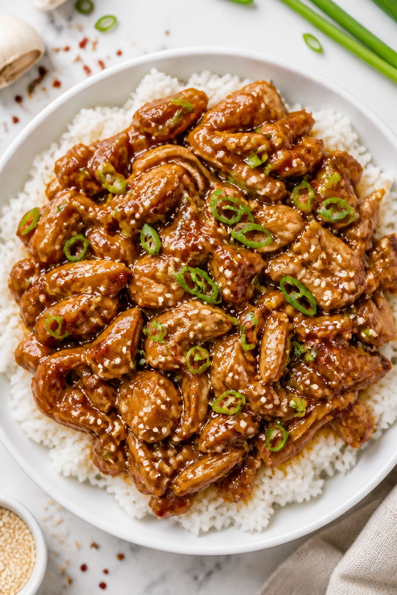 Slow Cooker Honey Garlic Chicken