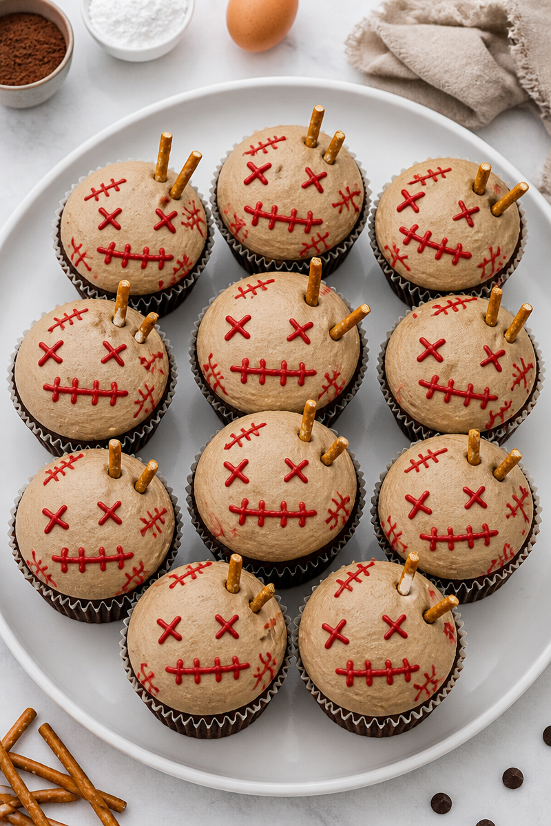 Voodoo Doll Pin Cushion Cupcake Voodoo Doll Pin Cushion Cupcake