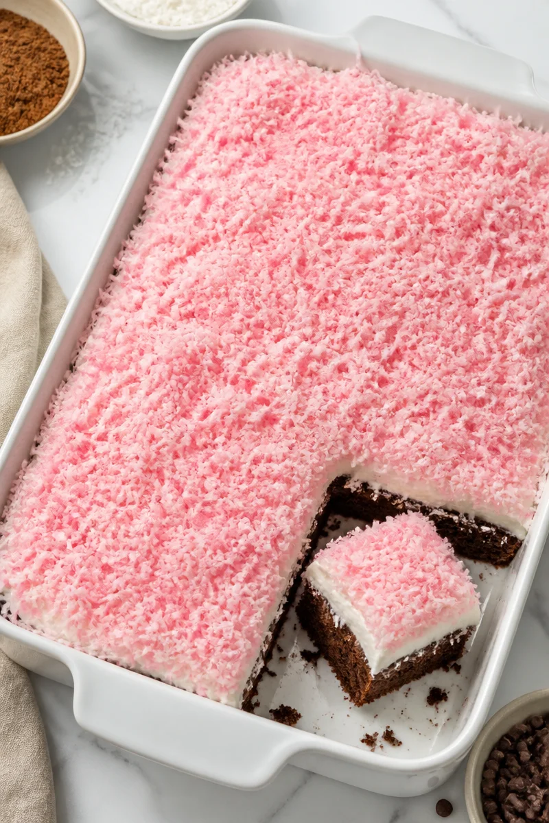 Chocolate Snowball Cake with Marshmallow Frosting chocolate snowball cake with marshmallow frosting 2026 10 31 010009 2