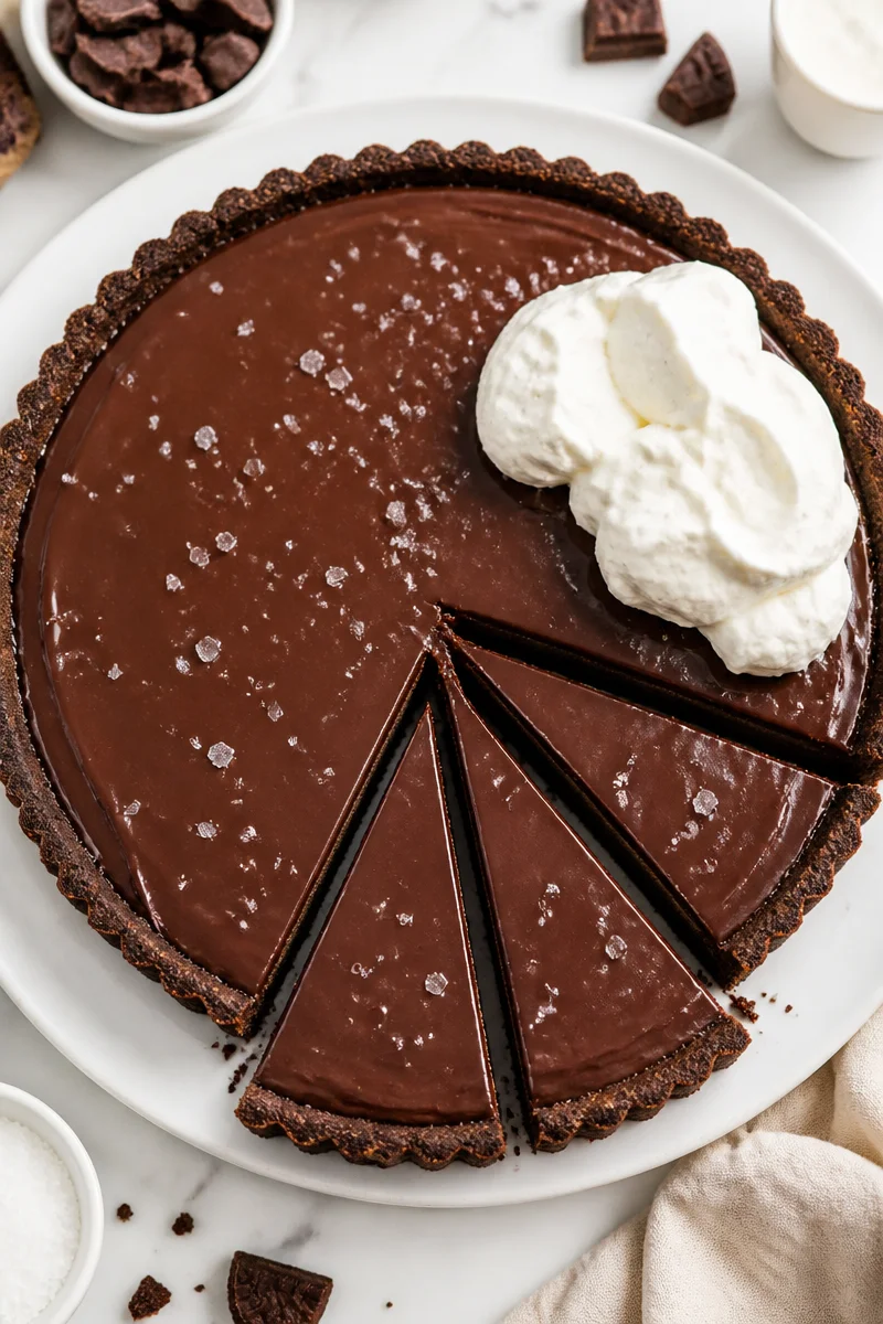 Chocolate Truffle Tart with Cookie Crust chocolate truffle tart with cookie crust 2026 10 31 010032 2