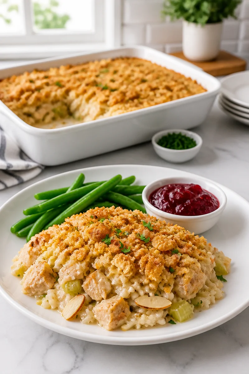 Classic Leftover Turkey And Rice Casserole classic leftover turkey and rice casserole 2026 10 11 034649