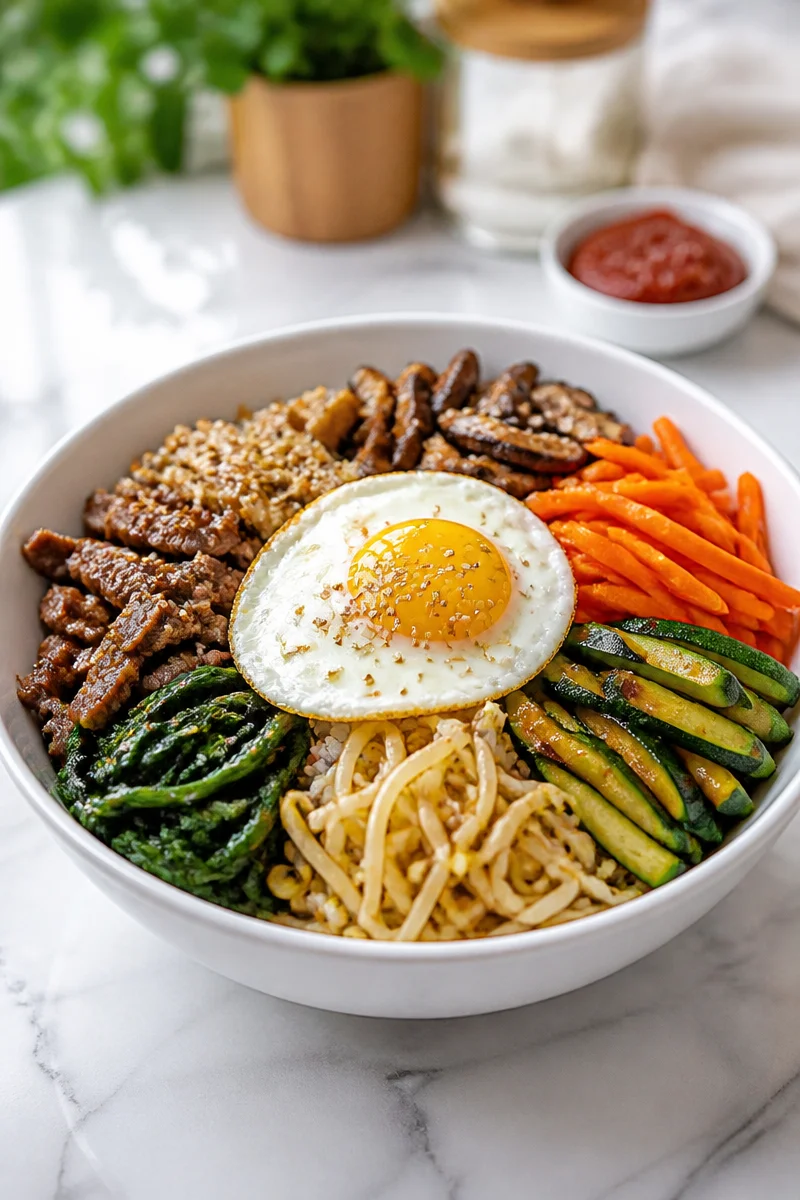 Colorful Korean Bibimbap Rice Bowl colorful korean bibimbap rice bowl 2026 10 12 191300