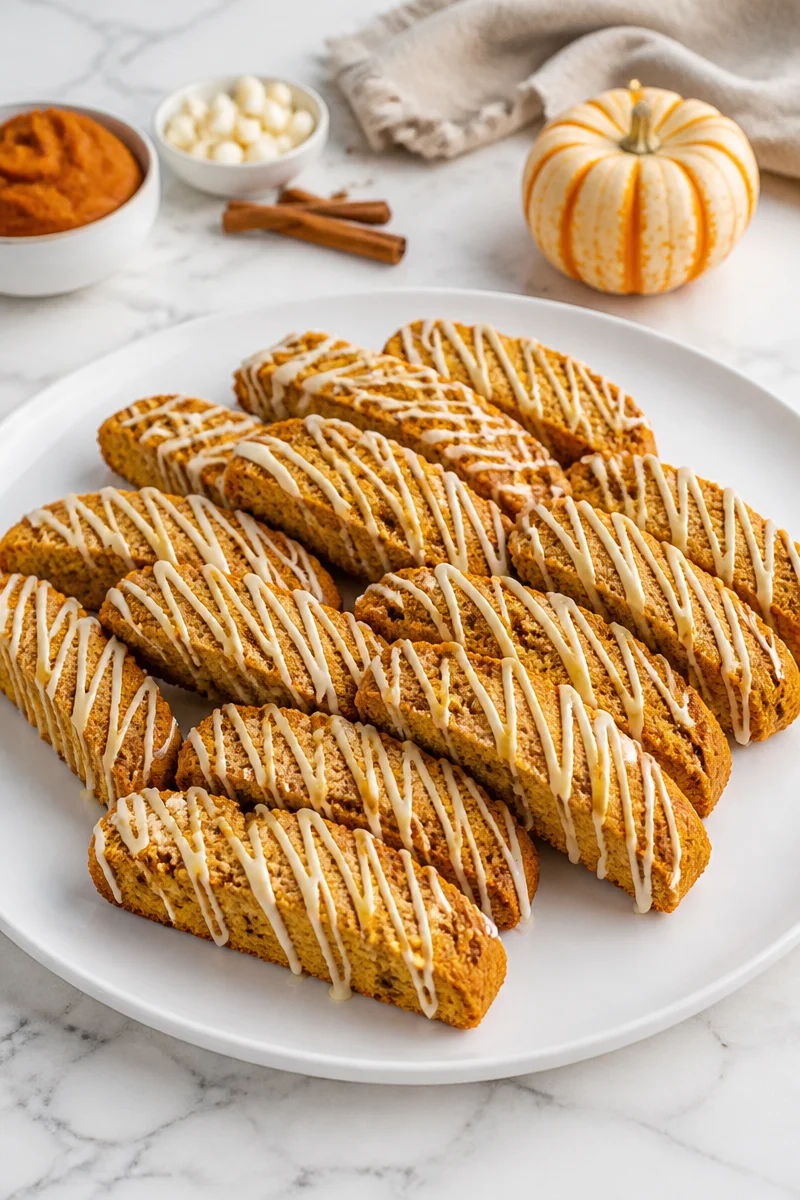 crunchy pumpkin biscotti white chocolate drizzle 2026 10 18 181858