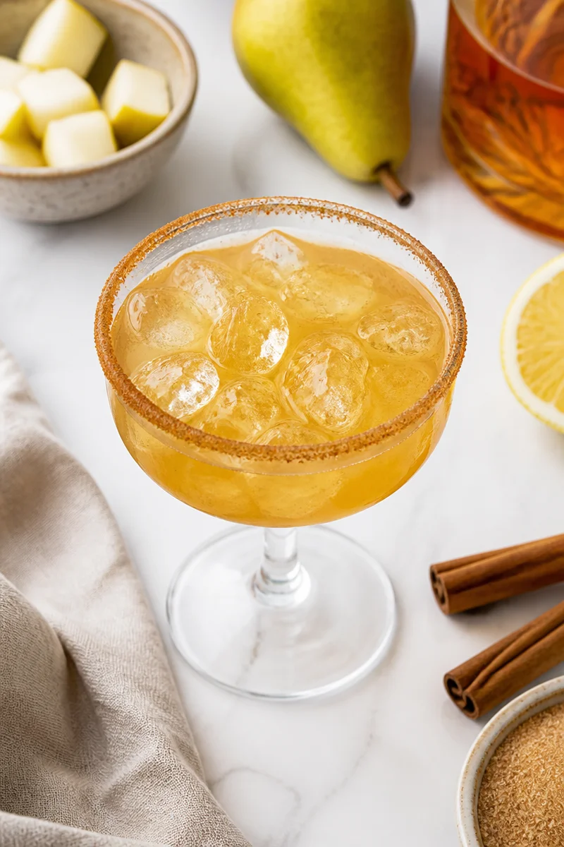 Easy Spiced Pear Bourbon Cocktail easy spiced pear bourbon cocktail 2026 10 31 005855 2