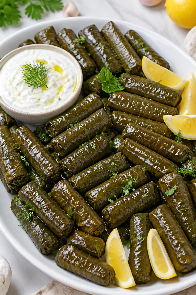 Greek Style Dolma Stuffed Grape Leaves greek style dolma stuffed grape leaves 2026 10 12 192051 2