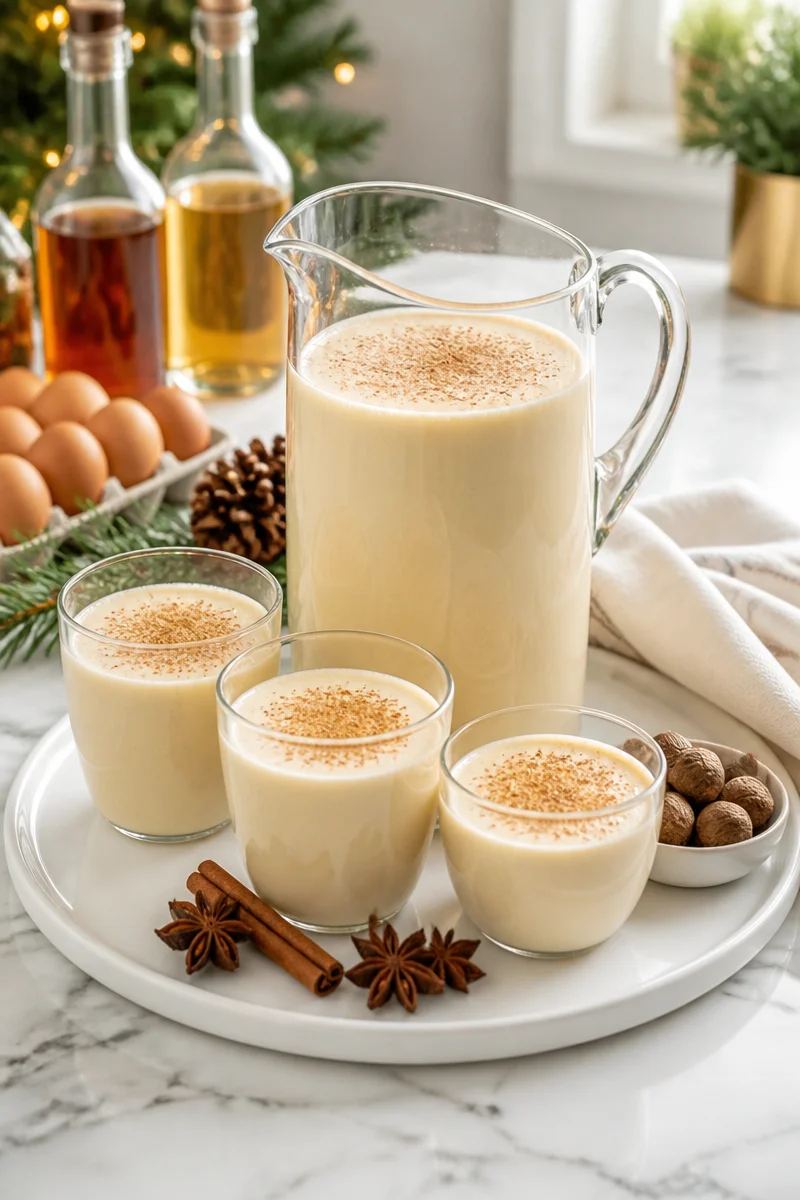 homemade cooked eggnog with bourbon 2026 10 31 005937
