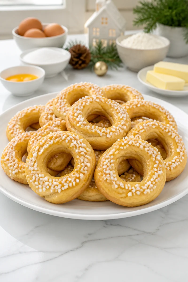 Norwegian Berlinerkranser Egg Wreath Christmas Cookies norwegian berlinerkranser egg wreath christmas coo 2026 10 16 034606