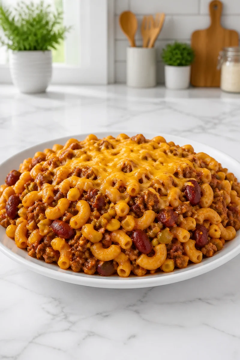 Quick Cheesy Chili Mac With Corn quick cheesy chili mac with corn 2026 10 12 184814