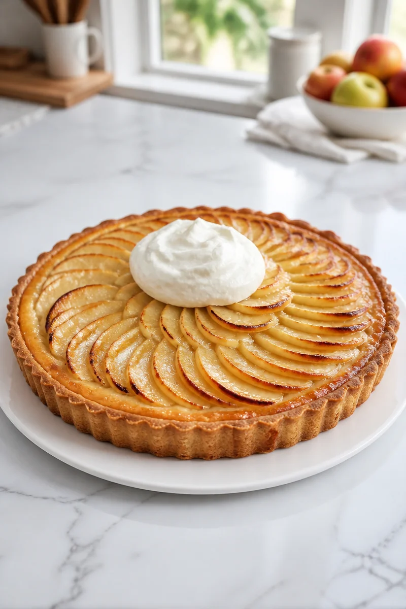 Rustic French Apple Tart Salted Cream rustic french apple tart salted cream 2026 10 18 182034