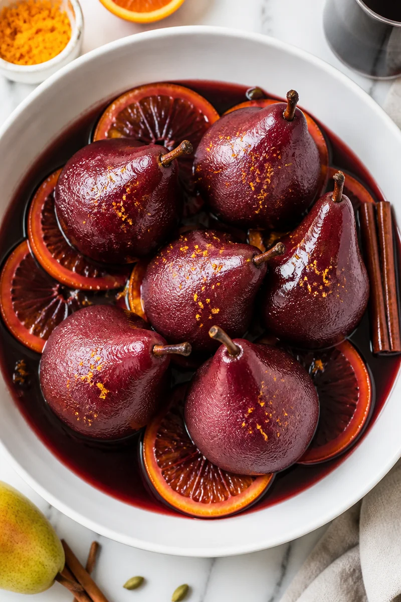 spiced red wine poached pear dessert 2026 10 18 180005 2